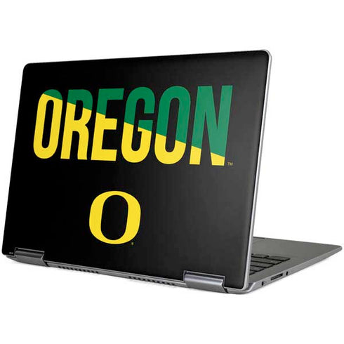 University of Oregon Split on Black Yoga 710 14in Skin