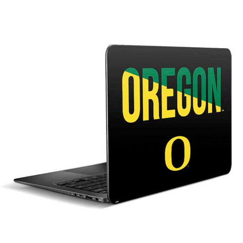 University of Oregon Split on Black Zenbook UX305FA 13.3in Skin