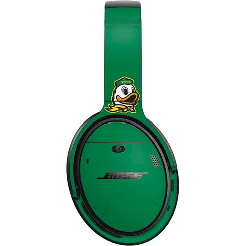 University of Oregon Yellow O with Text Bose QuietComfort 35 Headphones Skin