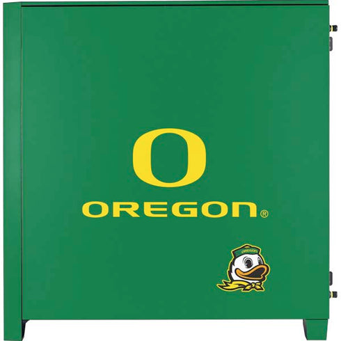 University of Oregon Yellow O with Text Corsair 4000D Tempered Glass Mid-Tower ATX Case Skin