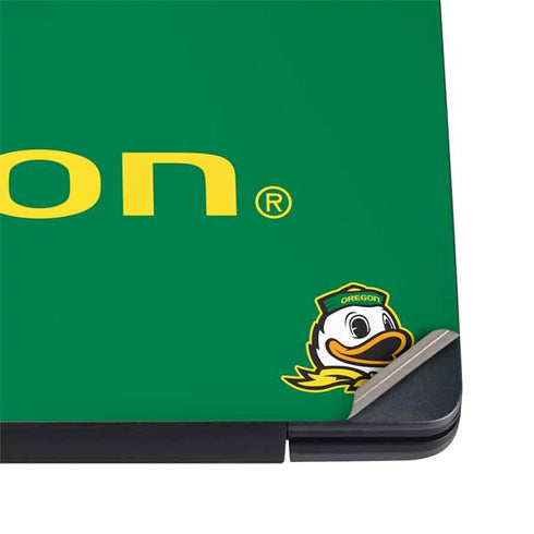 University of Oregon Yellow O with Text Dell Vostro Skin