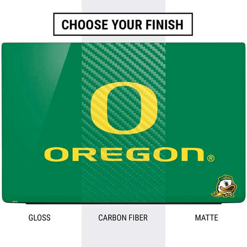 University of Oregon Yellow O with Text Dell Vostro Skin