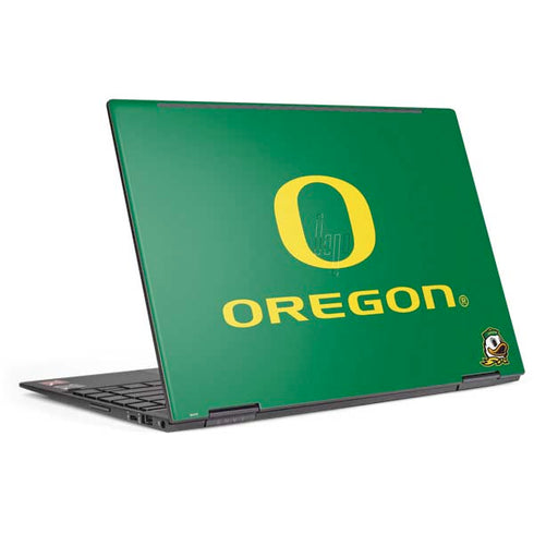 University of Oregon Yellow O with Text HP Envy Skin