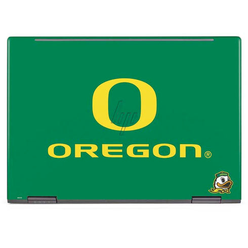 University of Oregon Yellow O with Text HP Envy Skin