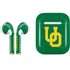 University of Oregon UO on Green Apple AirPods Skin