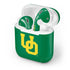 University of Oregon UO on Green Apple AirPods Skin