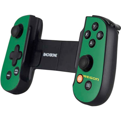 University of Oregon UO on Green Backbone One for iPhone Game Controller Skin
