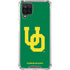 University of Oregon UO on Green Galaxy A12 Clear Case
