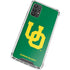 University of Oregon UO on Green Galaxy A32 5G Clear Case