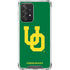 University of Oregon UO on Green Galaxy A52 5G Clear Case