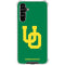 University of Oregon UO on Green Galaxy A54 5G Clear Case