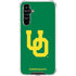 University of Oregon UO on Green Galaxy A54 5G Clear Case