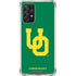 University of Oregon UO on Green Galaxy A72 5G Clear Case