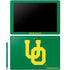 University of Oregon UO on Green Galaxy Book 12in Skin