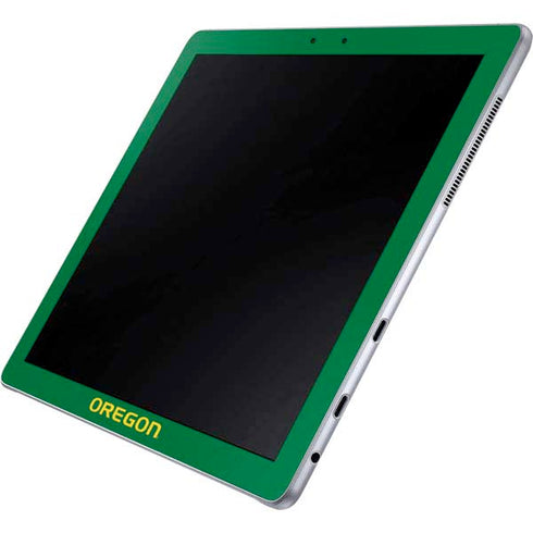 University of Oregon UO on Green Galaxy Book 12in Skin