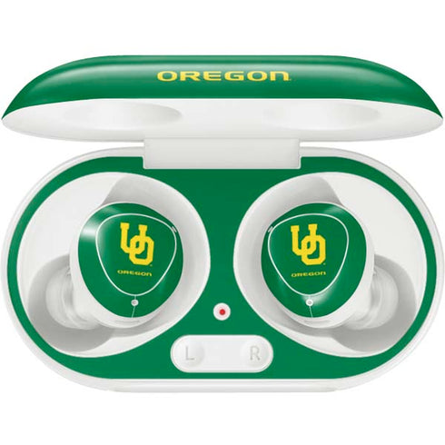 University of Oregon UO on Green Galaxy Buds Plus Skin