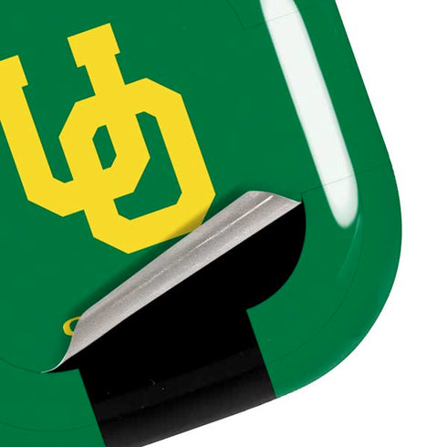University of Oregon UO on Green Galaxy Buds Pro Skin