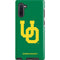 University of Oregon UO on Green Galaxy Note 10 Pro Case