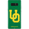 University of Oregon UO on Green Galaxy Note 8 Skin