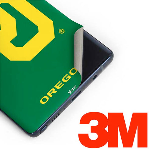 University of Oregon UO on Green Galaxy Note 9 Skin