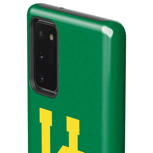 University of Oregon UO on Green Galaxy Note20 5G Pro Case