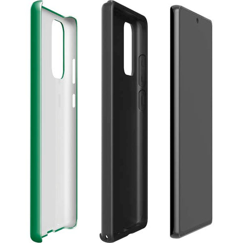 University of Oregon UO on Green Galaxy Note20 5G Pro Case