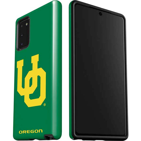 University of Oregon UO on Green Galaxy Note20 5G Pro Case
