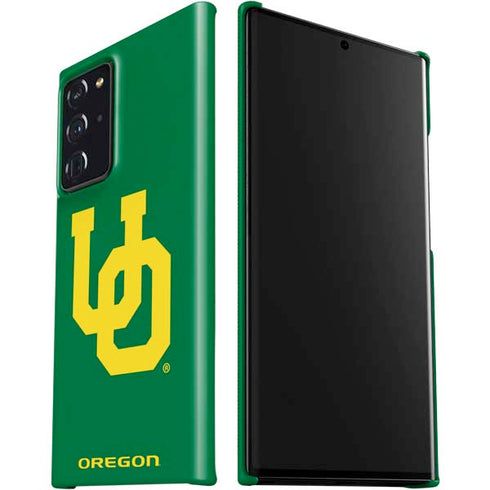 University of Oregon UO on Green Galaxy Note20 Ultra 5G Lite Case
