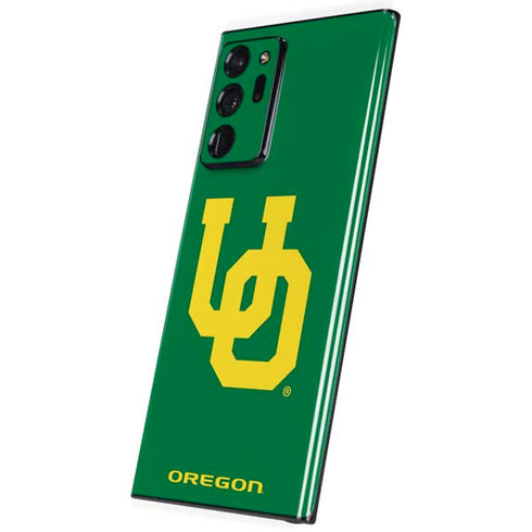 University of Oregon UO on Green Galaxy Note20 Ultra 5G Skin