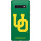 University of Oregon UO on Green Galaxy S10 Skin