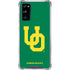 University of Oregon UO on Green Galaxy S20 FE Clear Case
