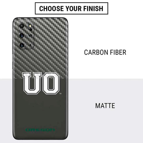 University of Oregon UO on Green Galaxy S20 Plus Skin