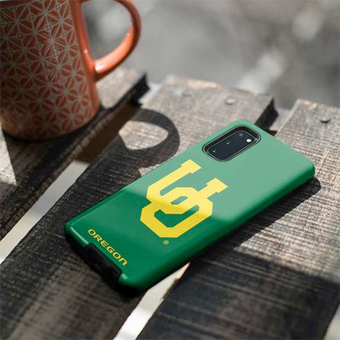 University of Oregon UO on Green Galaxy S20 Pro Case