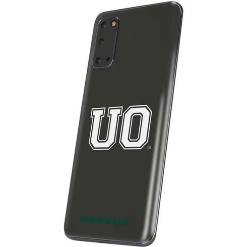 University of Oregon UO on Green Galaxy S20 Skin