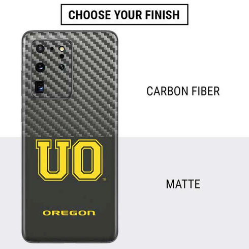 University of Oregon UO on Green Galaxy S20 Ultra 5G Skin