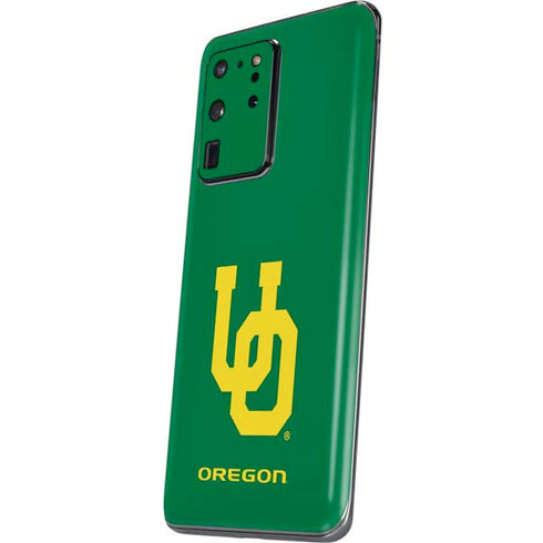 University of Oregon UO on Green Galaxy S20 Ultra 5G Skin