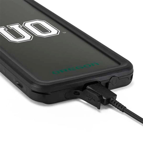 University of Oregon UO on Green Galaxy S20 Waterproof Case