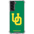 University of Oregon UO on Green Galaxy S21 5G Clear Case
