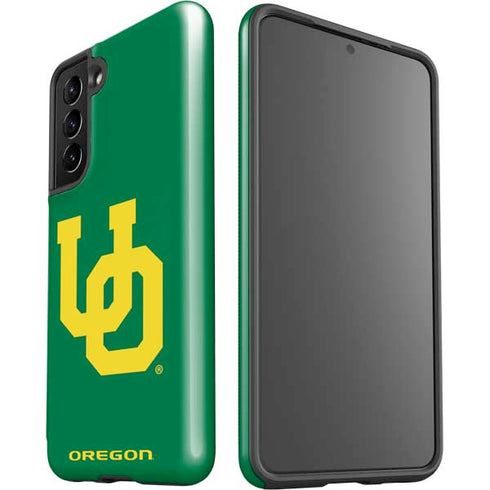 University of Oregon UO on Green Galaxy S21 5G Pro Case