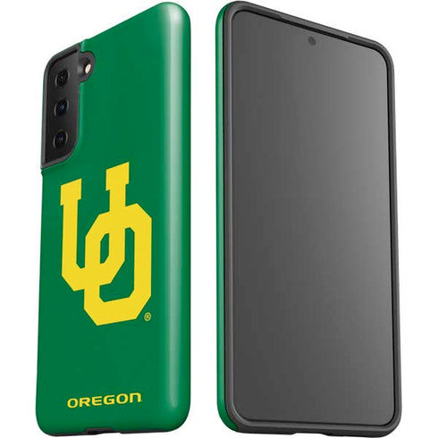 University of Oregon UO on Green Galaxy S21 Plus 5G Pro Case