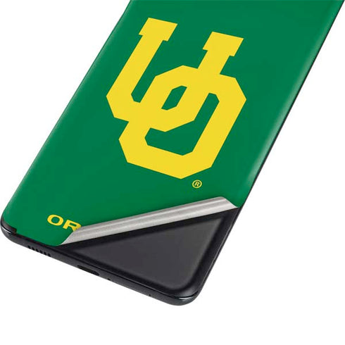 University of Oregon UO on Green Galaxy S21 Plus 5G Skin