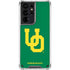 University of Oregon UO on Green Galaxy S21 Ultra 5G Clear Case