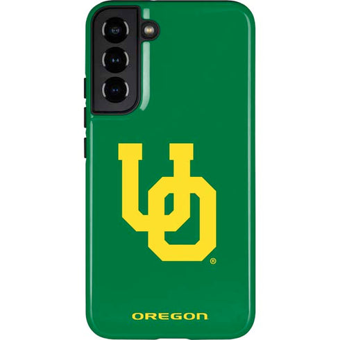 University of Oregon UO on Green Galaxy S22 Plus Pro Case