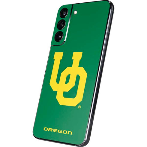 University of Oregon UO on Green Galaxy S22 Plus Skin