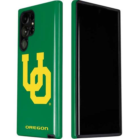 University of Oregon UO on Green Galaxy S22 Ultra Pro Case