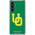 University of Oregon UO on Green Galaxy S23 FE Clear Case