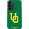 University of Oregon UO on Green Galaxy S23 Plus Pro Case