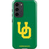 University of Oregon UO on Green Galaxy S23 Plus Pro Case
