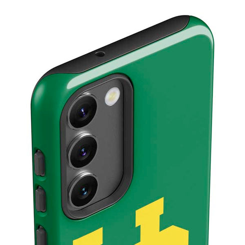University of Oregon UO on Green Galaxy S23 Plus Pro Case