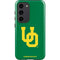 University of Oregon UO on Green Galaxy S23 Pro Case